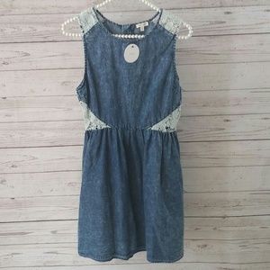 NWT {En Creme} Jean Dress